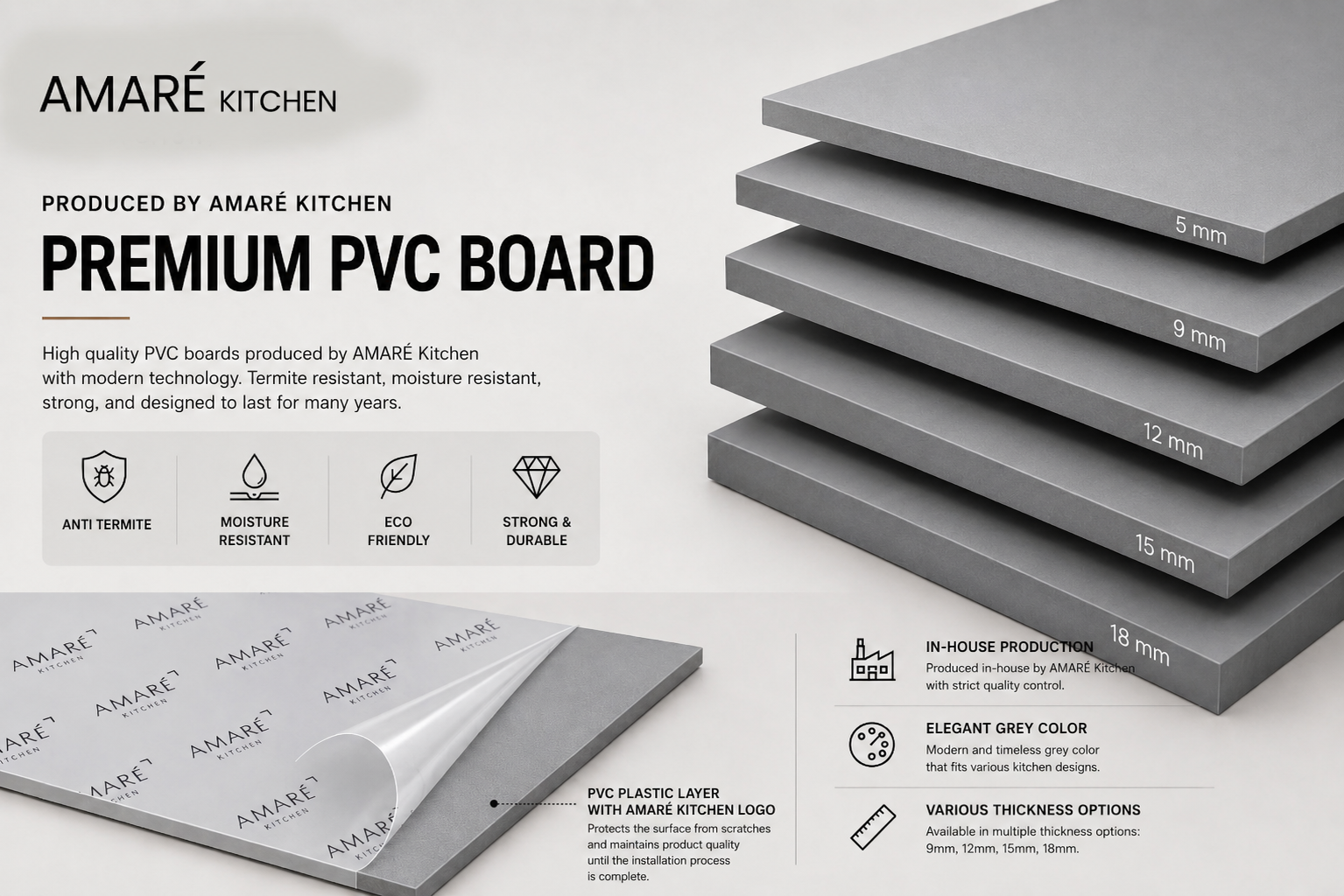 AMARÉ PVC Board